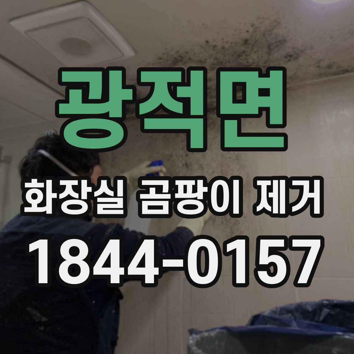 광적면 화장실 곰팡이 제거