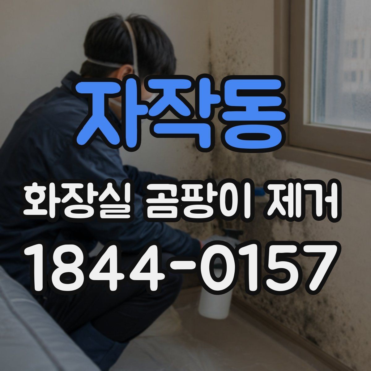 자작동 화장실 곰팡이 제거 반복되는 습기 문제를 먼저 점검하는 법