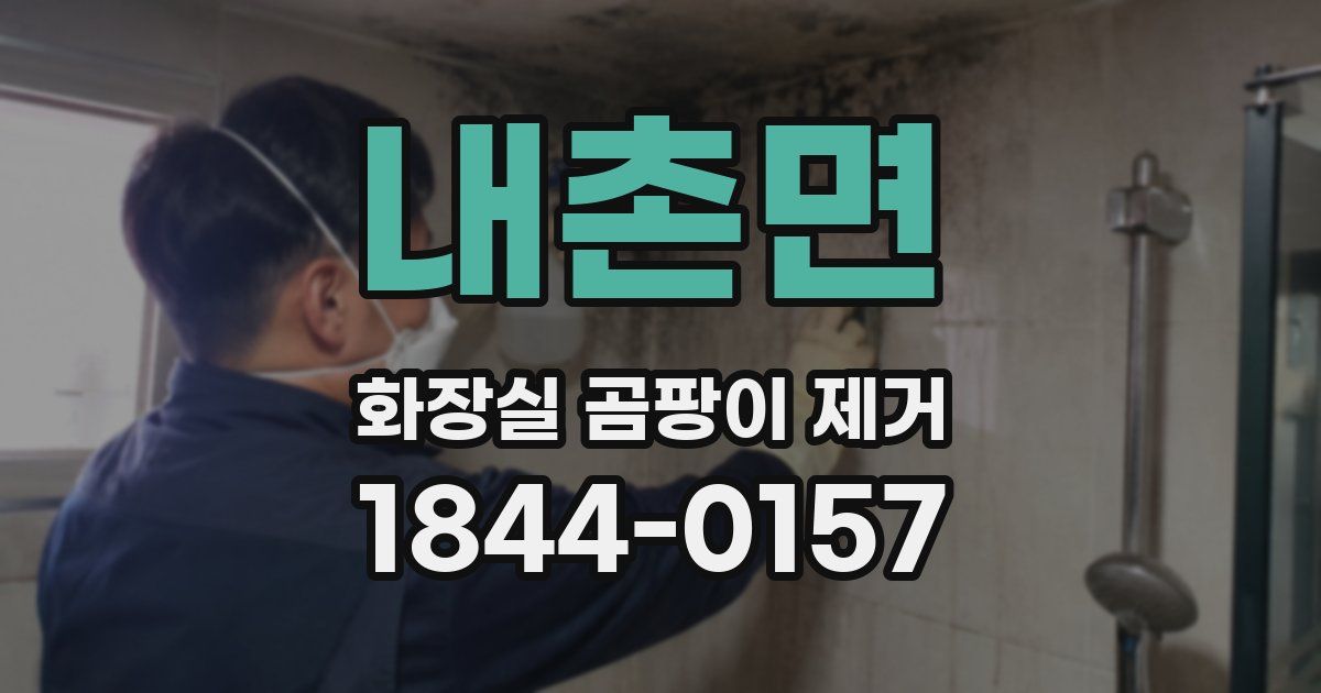 내촌면 화장실 곰팡이 제거