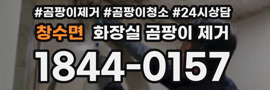 창수면 화장실 곰팡이 제거