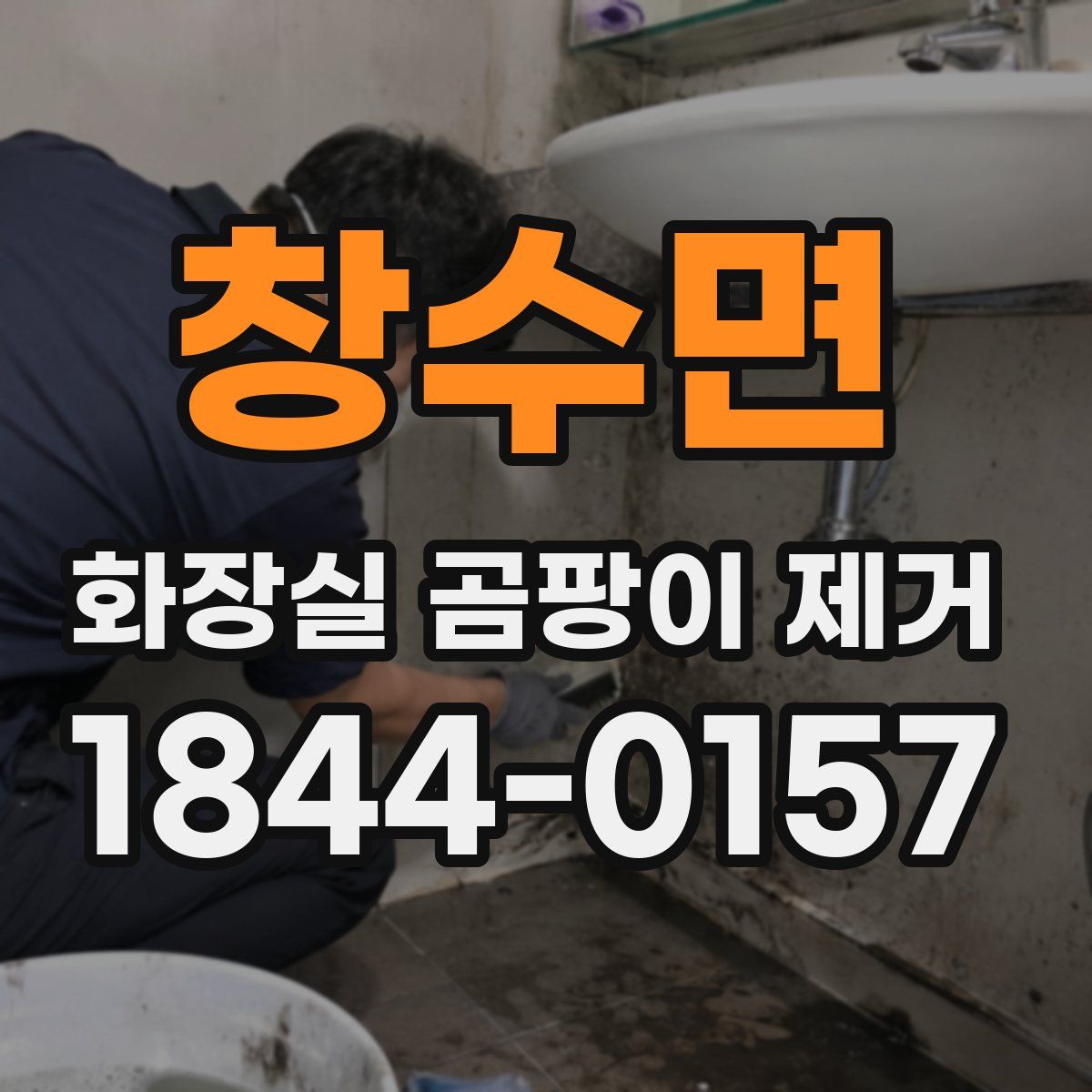 창수면 화장실 곰팡이 제거