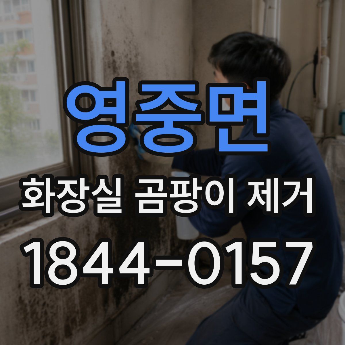 영중면 화장실 곰팡이 제거