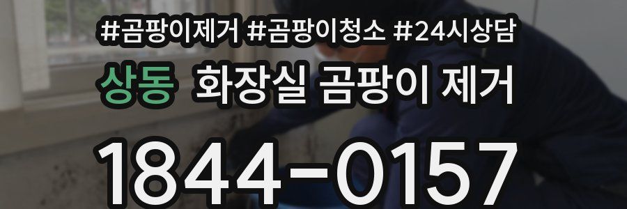 상동 화장실 곰팡이 제거