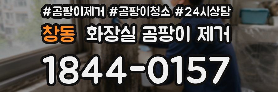 창동 화장실 곰팡이 제거