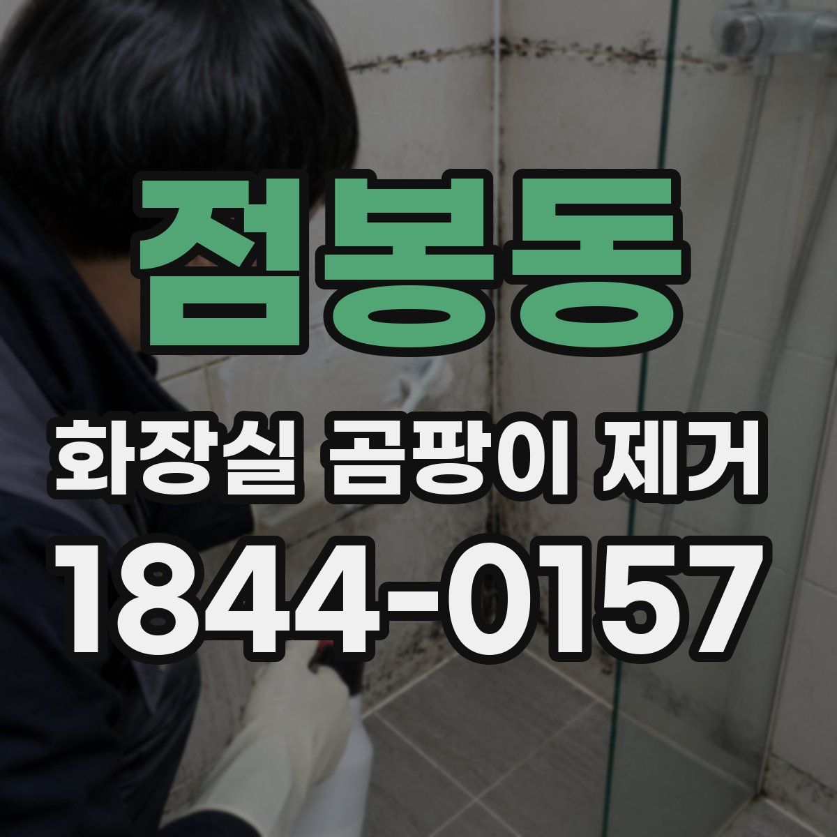 점봉동 화장실 곰팡이 제거