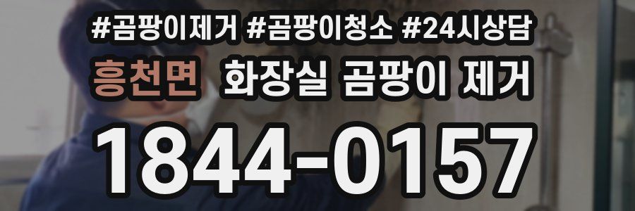 흥천면 화장실 곰팡이 제거