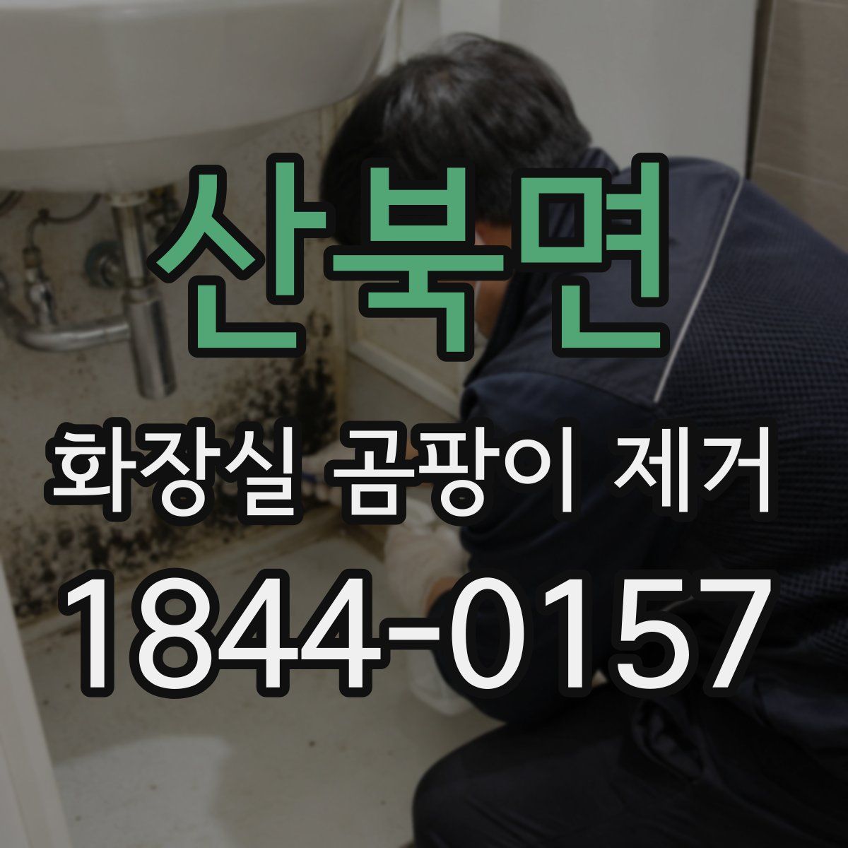 산북면 화장실 곰팡이 제거