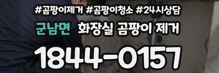 군남면 화장실 곰팡이 제거
