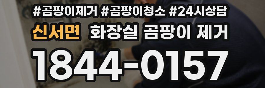 신서면 화장실 곰팡이 제거