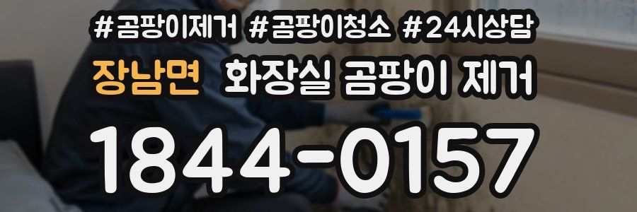 장남면 화장실 곰팡이 제거