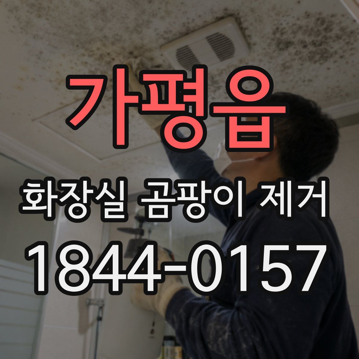 가평읍 화장실 곰팡이 제거