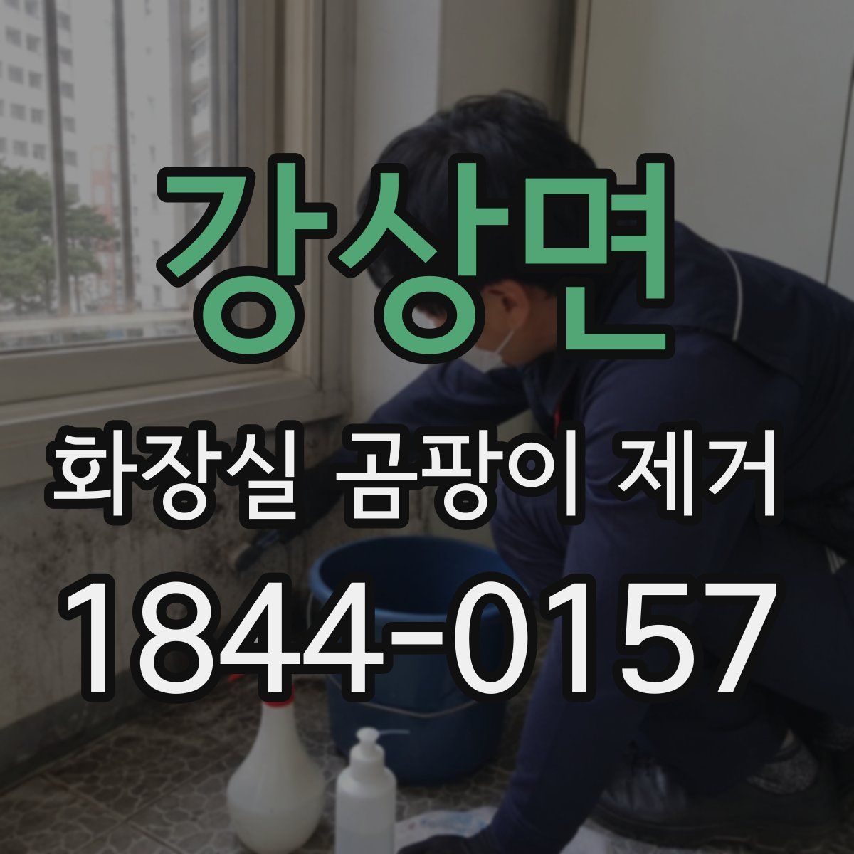 강상면 화장실 곰팡이 제거