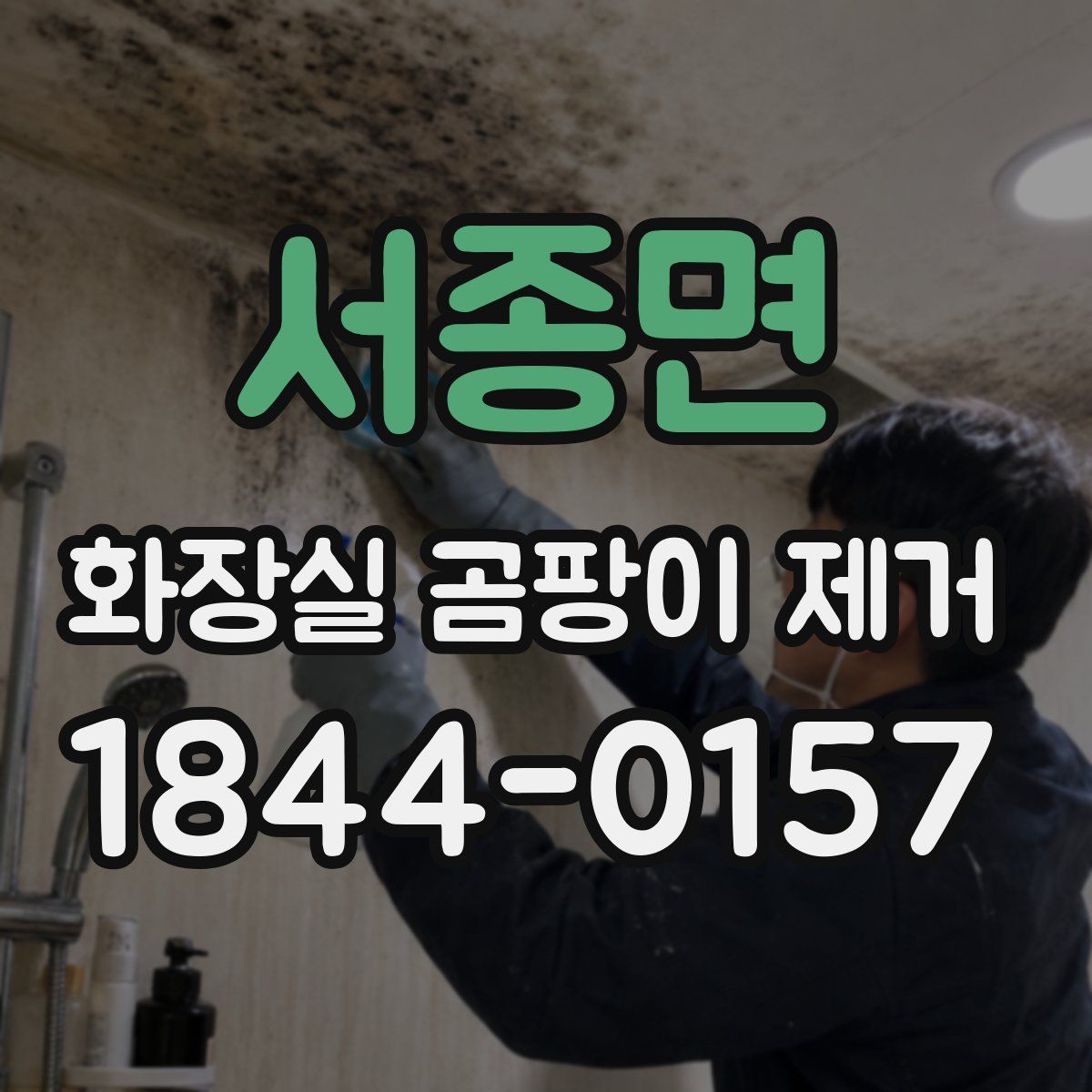 서종면 화장실 곰팡이 제거