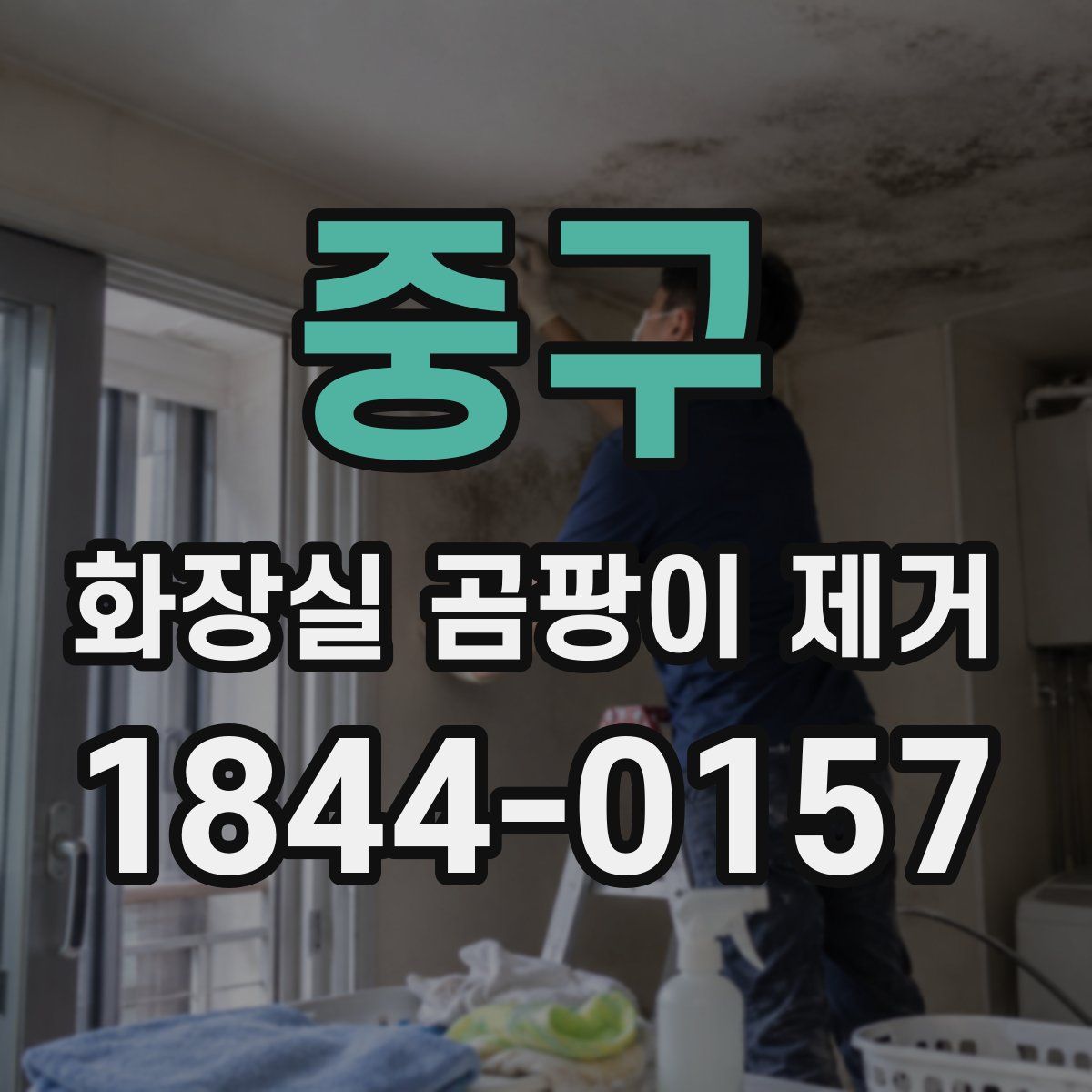 중구 화장실 곰팡이 제거