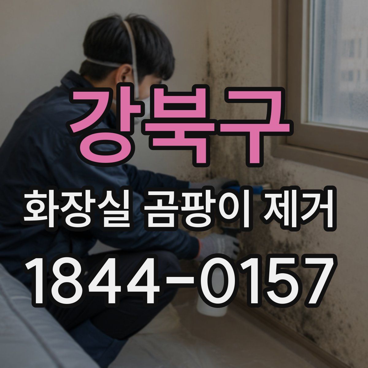 강북구 화장실 곰팡이 제거