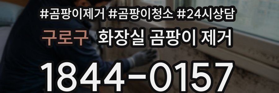 구로구 화장실 곰팡이 제거