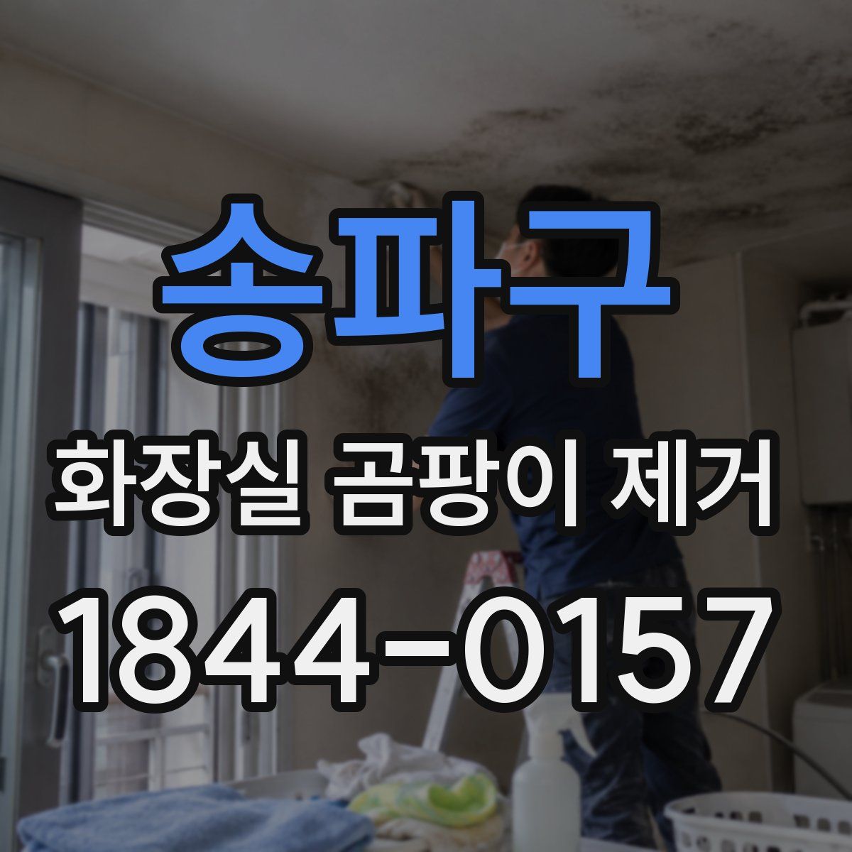 송파구 화장실 곰팡이 제거