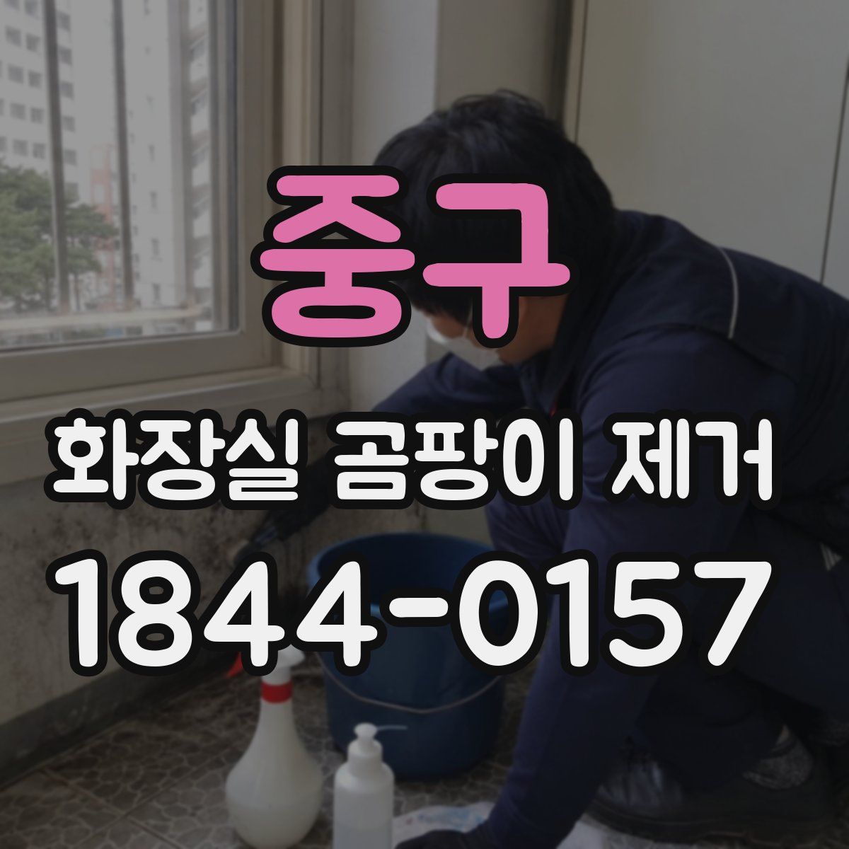 중구 화장실 곰팡이 제거
