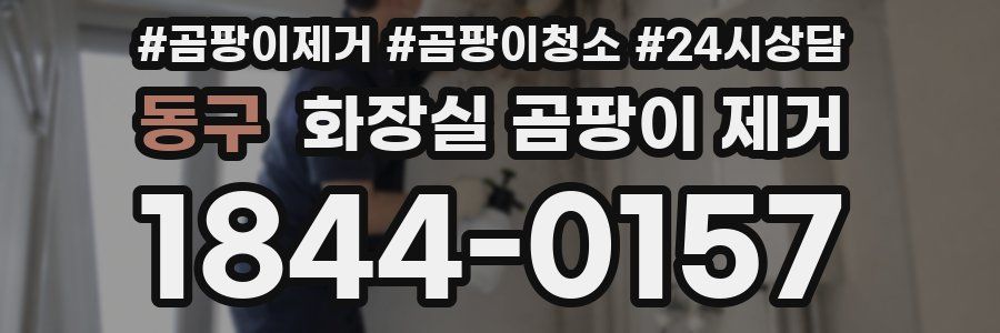 동구 화장실 곰팡이 제거