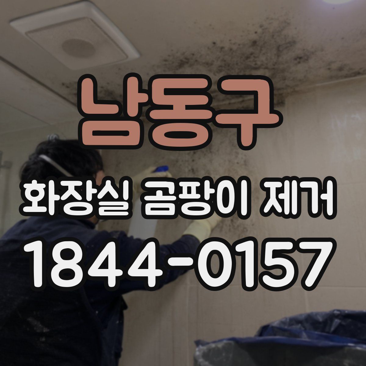 남동구 화장실 곰팡이 제거