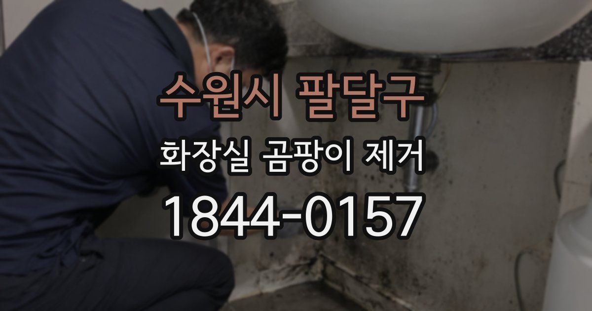 수원시 팔달구 화장실 곰팡이 제거
