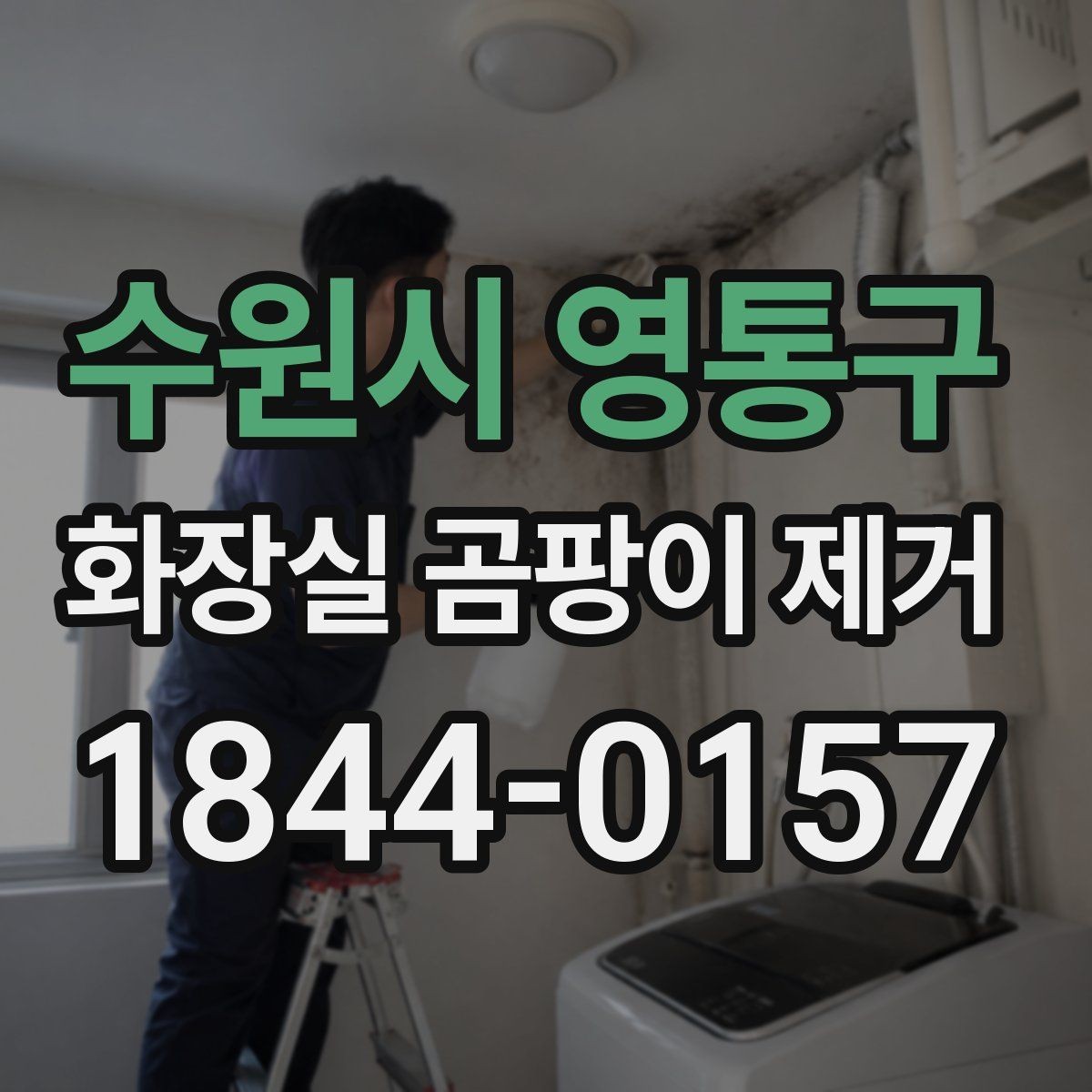 수원시 영통구 화장실 곰팡이 제거 자국이 남는 원인을 먼저 확인하기