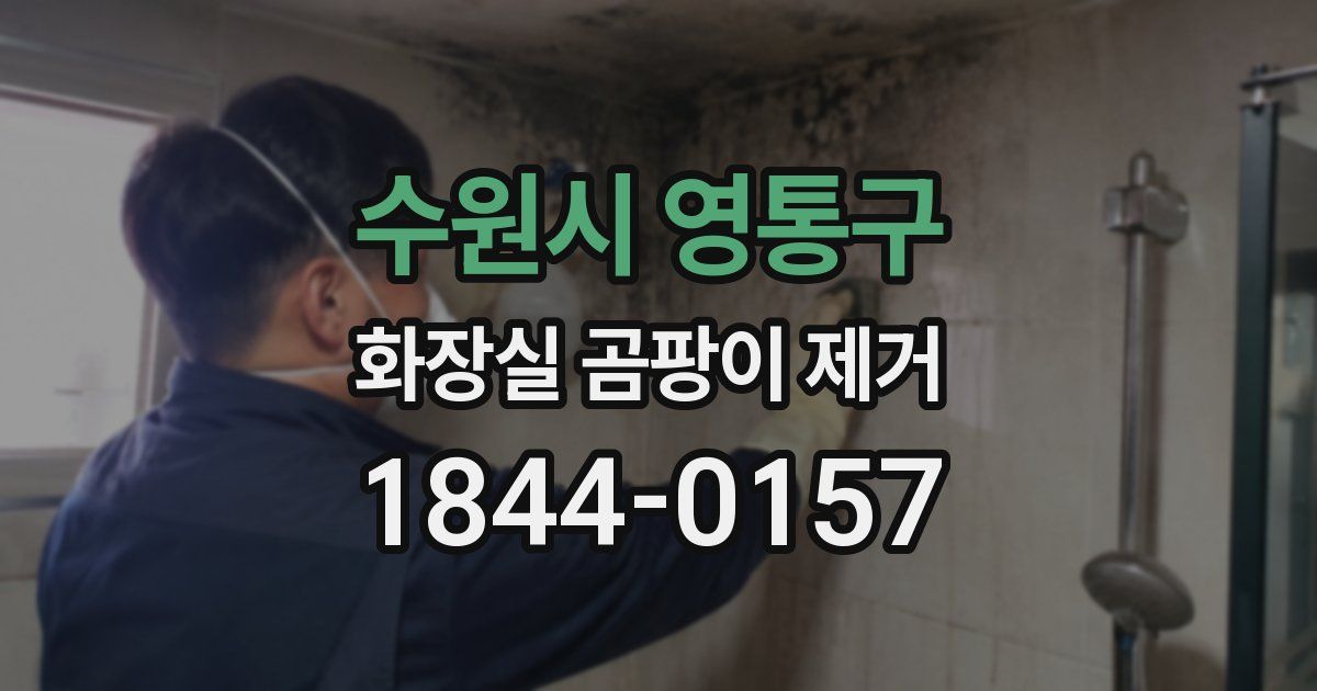 수원시 영통구 화장실 곰팡이 제거