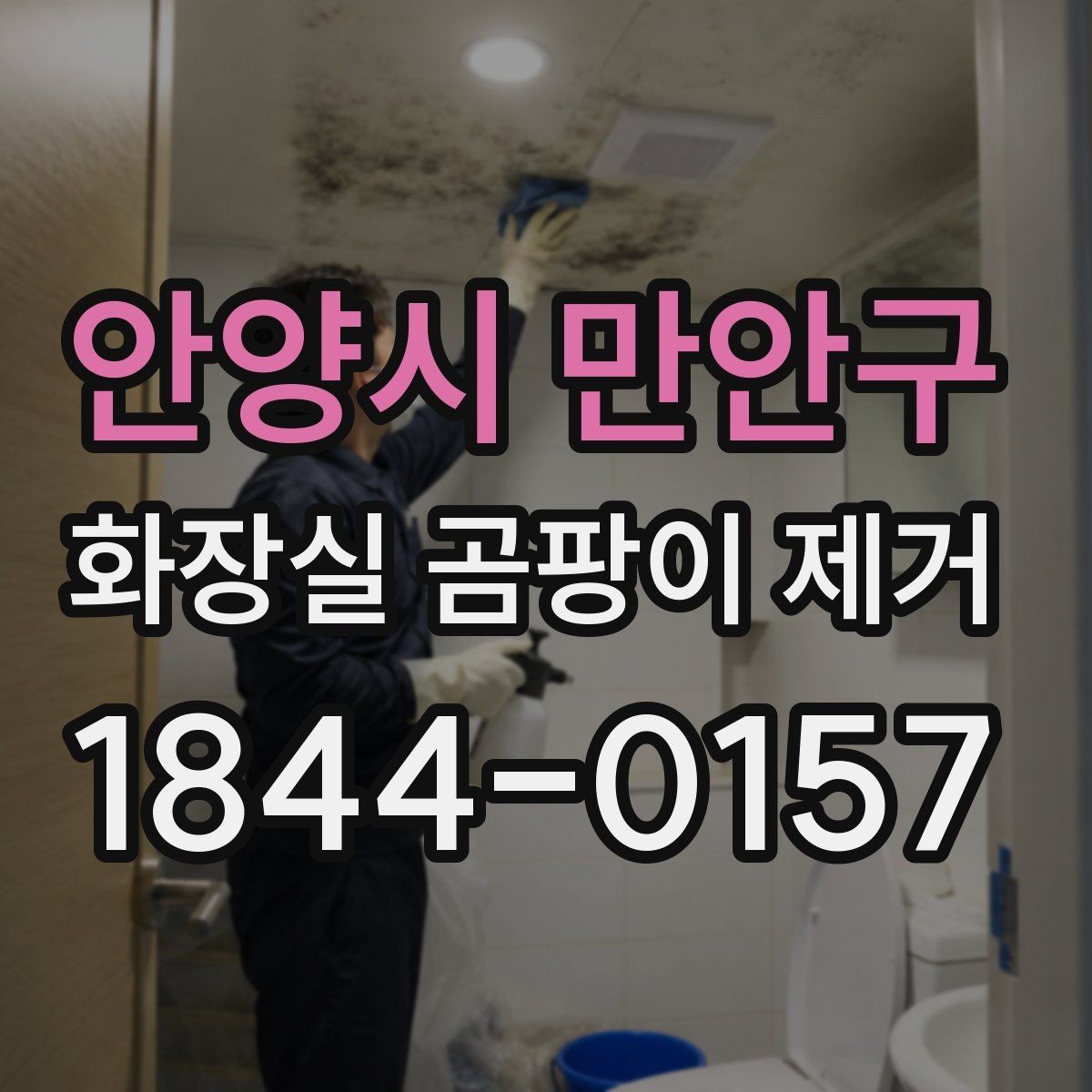 안양시 만안구 화장실 곰팡이 제거 자국이 남는 원인을 먼저 확인하기