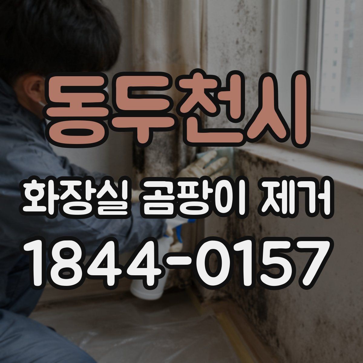동두천시 화장실 곰팡이 제거 깊숙이 스민 얼룩 단계별 확인