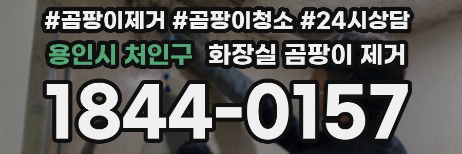 용인시 처인구 화장실 곰팡이 제거