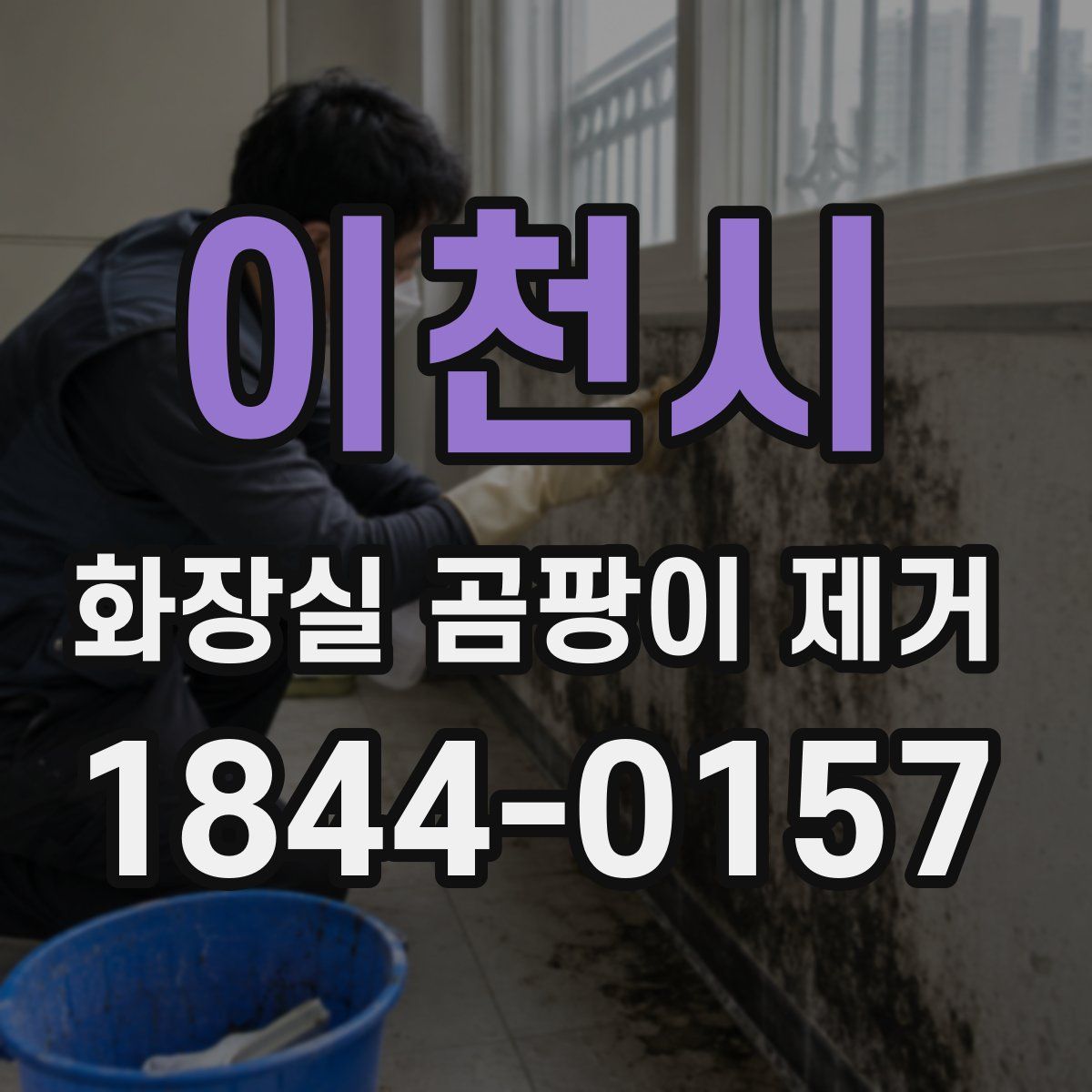 이천시 화장실 곰팡이 제거