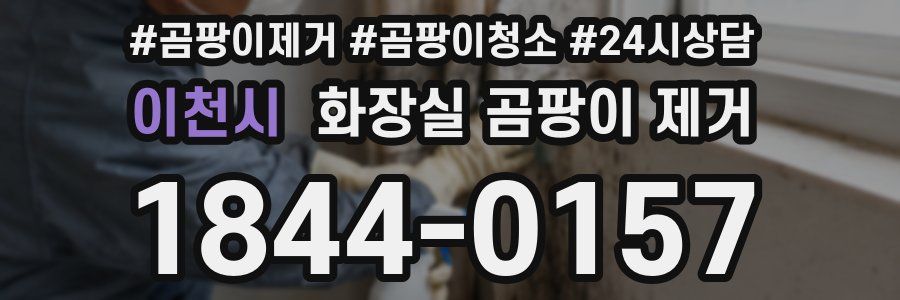 이천시 화장실 곰팡이 제거