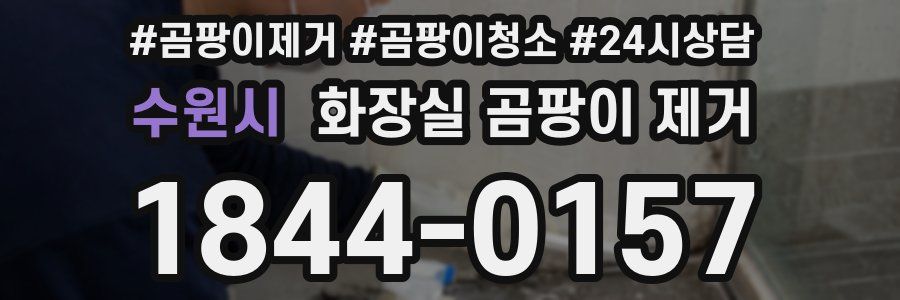 수원시 화장실 곰팡이 제거
