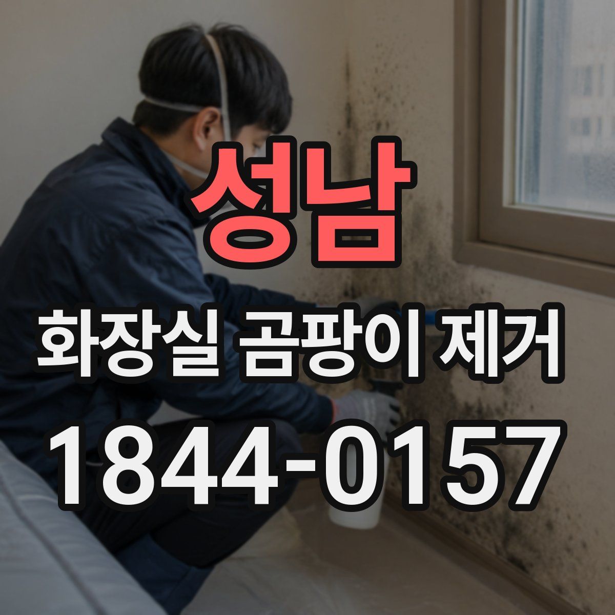 성남 화장실 곰팡이 제거