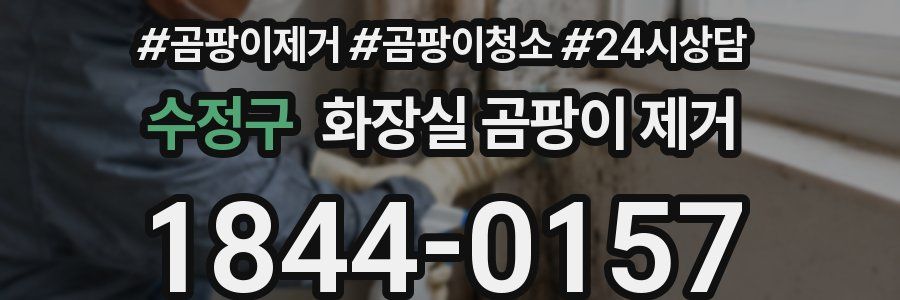 수정구 화장실 곰팡이 제거