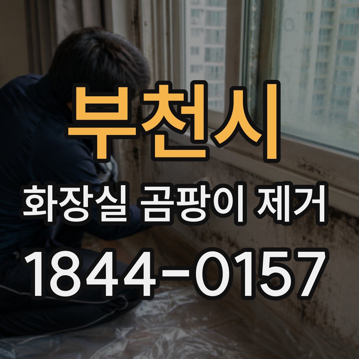 부천시 화장실 곰팡이 제거