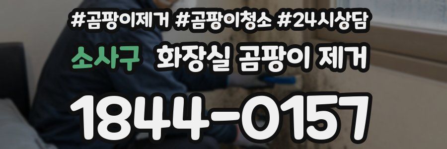 소사구 화장실 곰팡이 제거