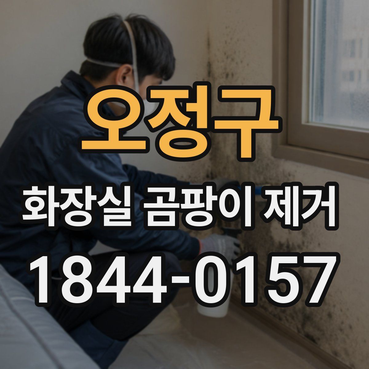 오정구 화장실 곰팡이 제거