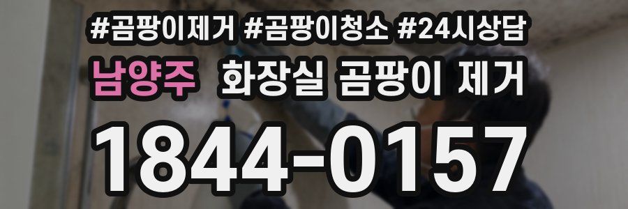 남양주 화장실 곰팡이 제거