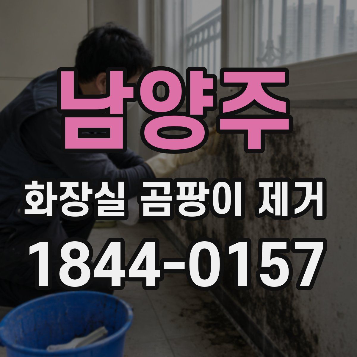 남양주 화장실 곰팡이 제거