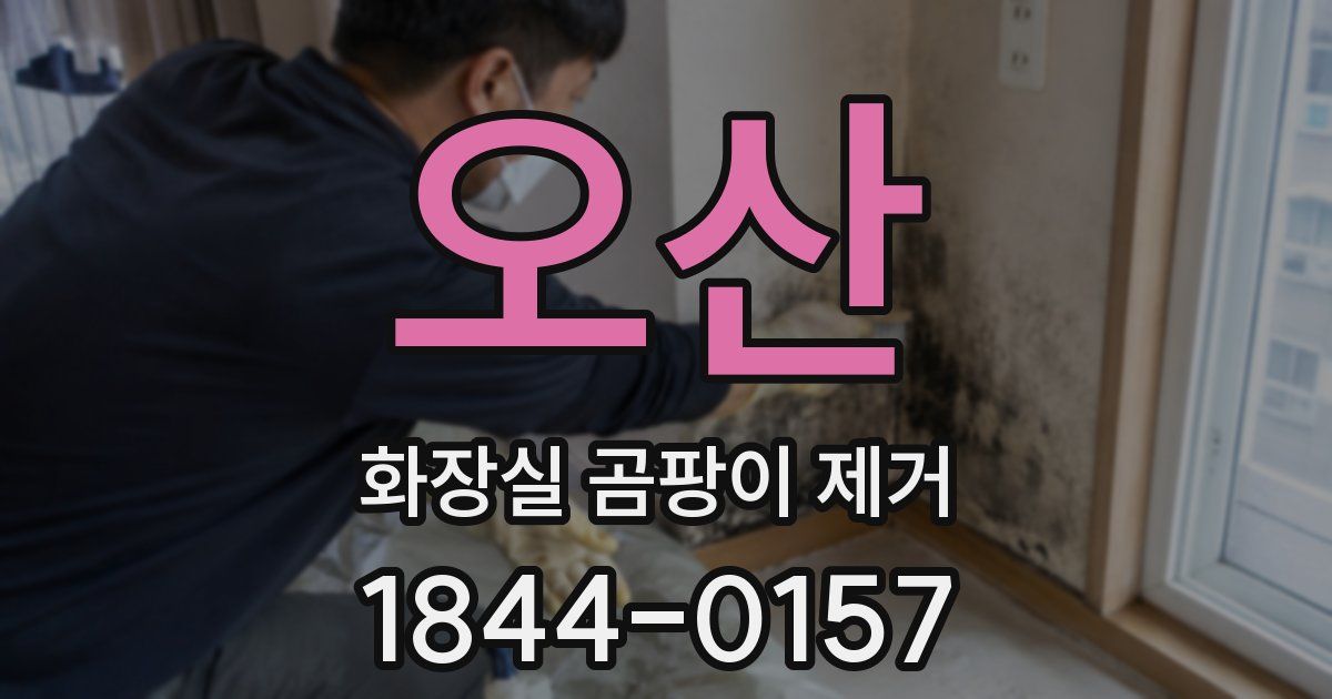 오산 화장실 곰팡이 제거