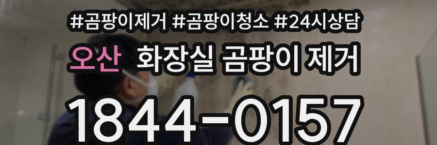 오산 화장실 곰팡이 제거