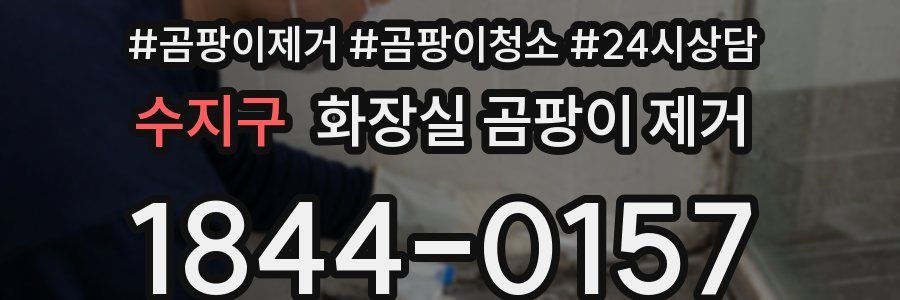 수지구 화장실 곰팡이 제거