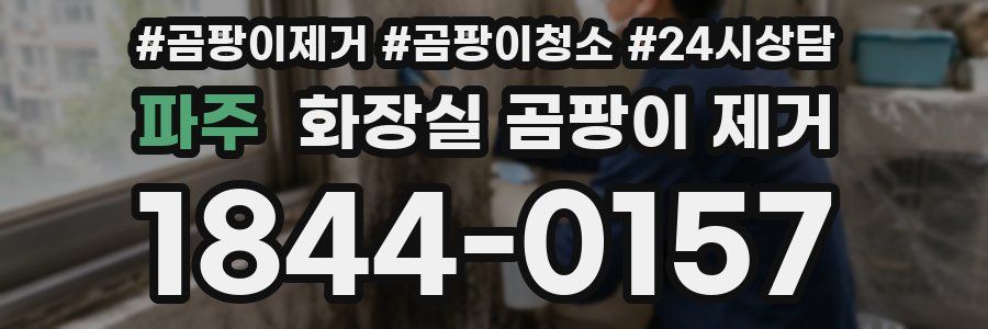 파주 화장실 곰팡이 제거