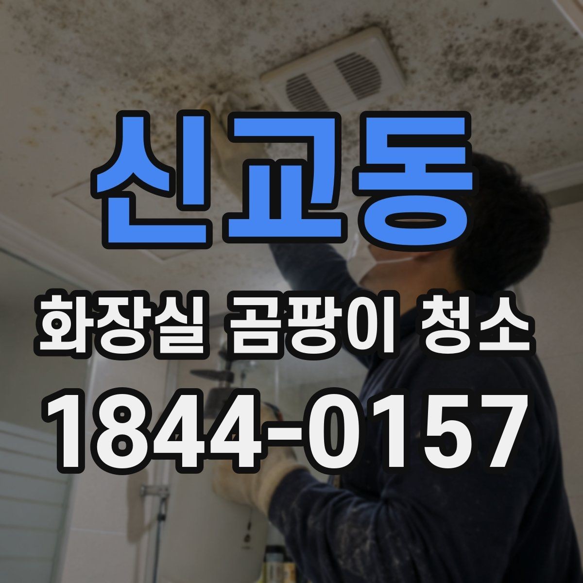 신교동 화장실 곰팡이 청소 실리콘 틈 곰팡이 제거할 때 살펴볼 부분