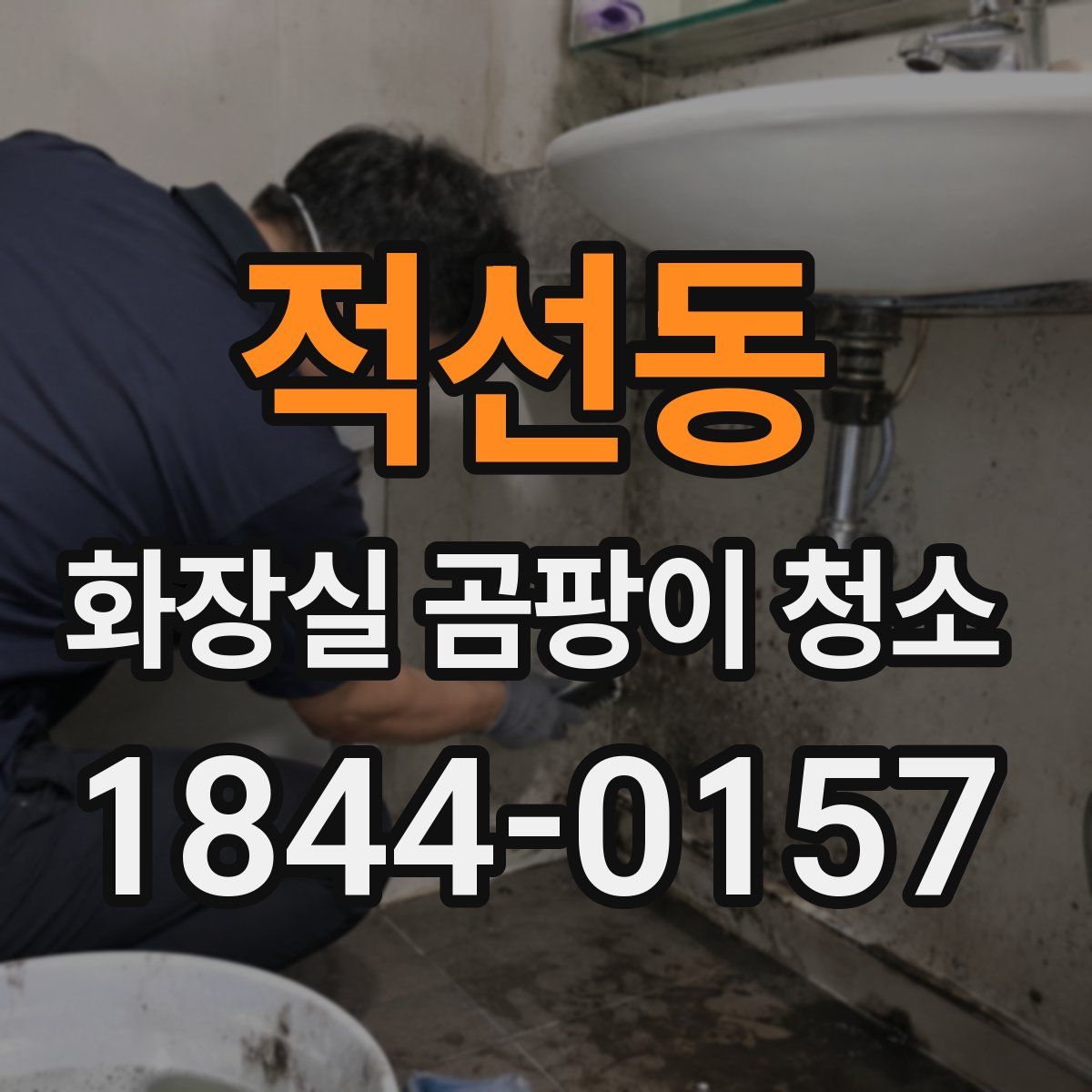 적선동 화장실 곰팡이 청소