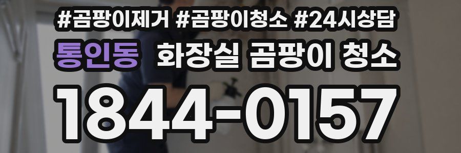 통인동 화장실 곰팡이 청소