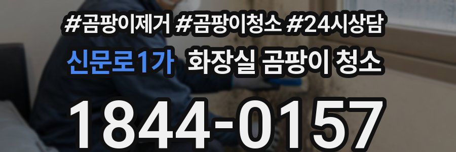 신문로1가 화장실 곰팡이 청소