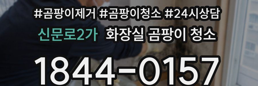 신문로2가 화장실 곰팡이 청소