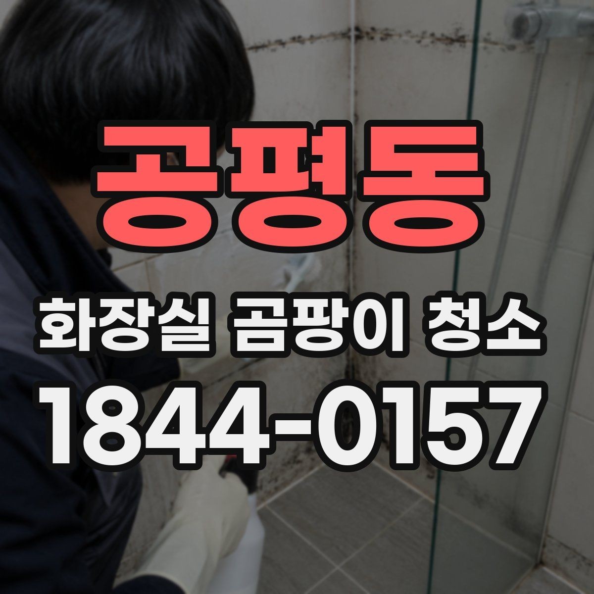 공평동 화장실 곰팡이 청소 습기가 잘 마르지 않는 공간 관리법